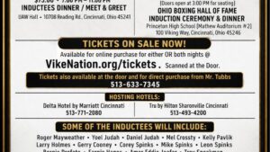 Alternative view of Ohio Boxing Hall of Fame Induction Ceremony 2026