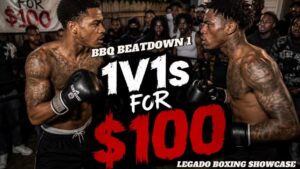 BOXING IN CHICAGO FOR $100 | BBQ BEATDOWN PT. 1